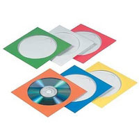 Hama CD-ROM Paper sleeves 50, Sortet Colour (00051089)